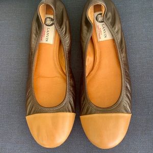 Lavin Paris Cap Toe Ballet Flats